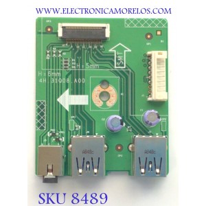 TARJETA USB PARA MONITOR DELL / NUMERO DE PARTE 5E31Q08001 / 4H.3108.A00 / E157925 / DISPLAY M270DTN01.5 / MODELO "27"